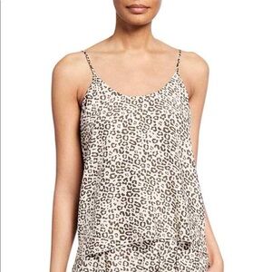 ATM Anthony Thomas Melillo Leopard Print Tank Top